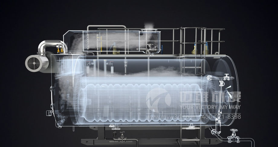 蒸汽鍋爐三維動畫 蒸汽鍋爐三維動畫