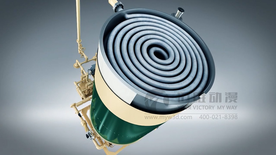 蒸汽鍋爐三維動(dòng)畫 蒸汽鍋爐三維動(dòng)畫