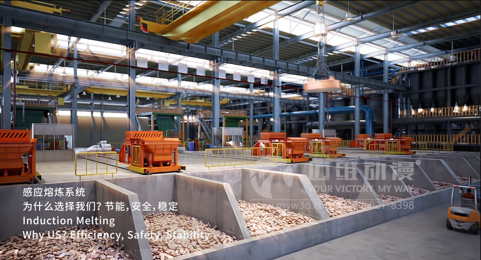 鐵水轉(zhuǎn)運系統(tǒng)三維動畫案例展示(圖2)