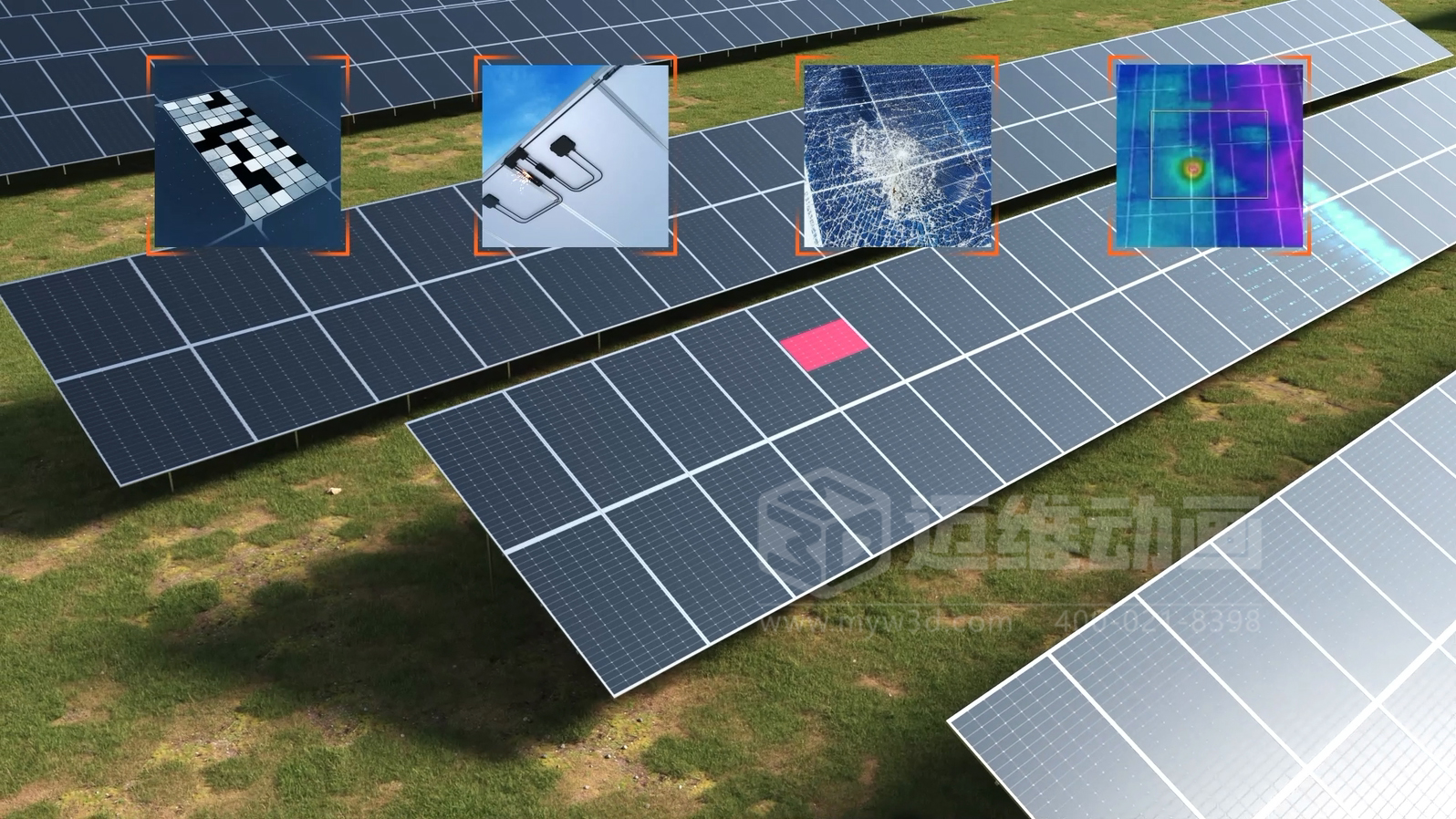 大組串儲(chǔ)能產(chǎn)品三維動(dòng)畫展示(圖5)