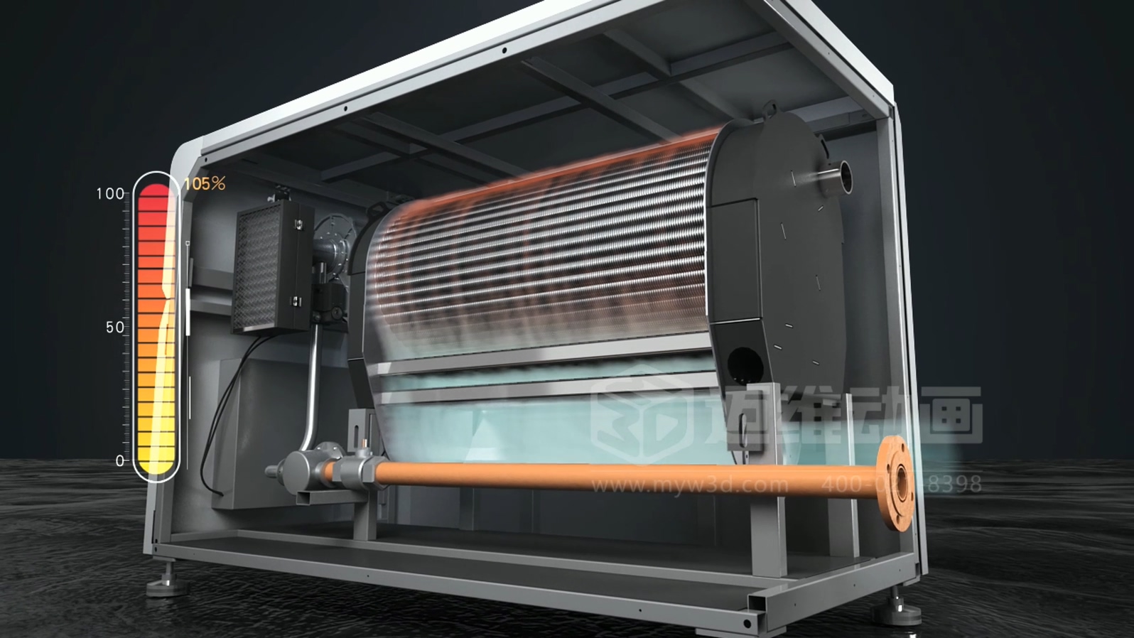 打破傳統(tǒng)展示壁壘！三維動(dòng)畫(huà)「拆解」鍋爐，低成本實(shí)現(xiàn)高成果演示(圖7)