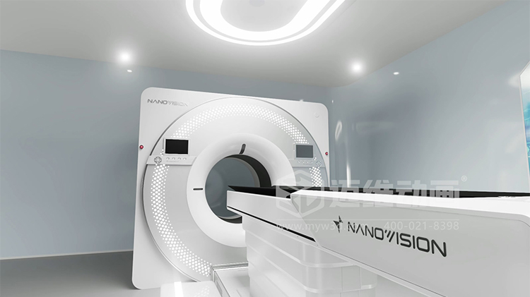 靜態(tài)CT 原理三維動(dòng)畫(huà)(圖4)