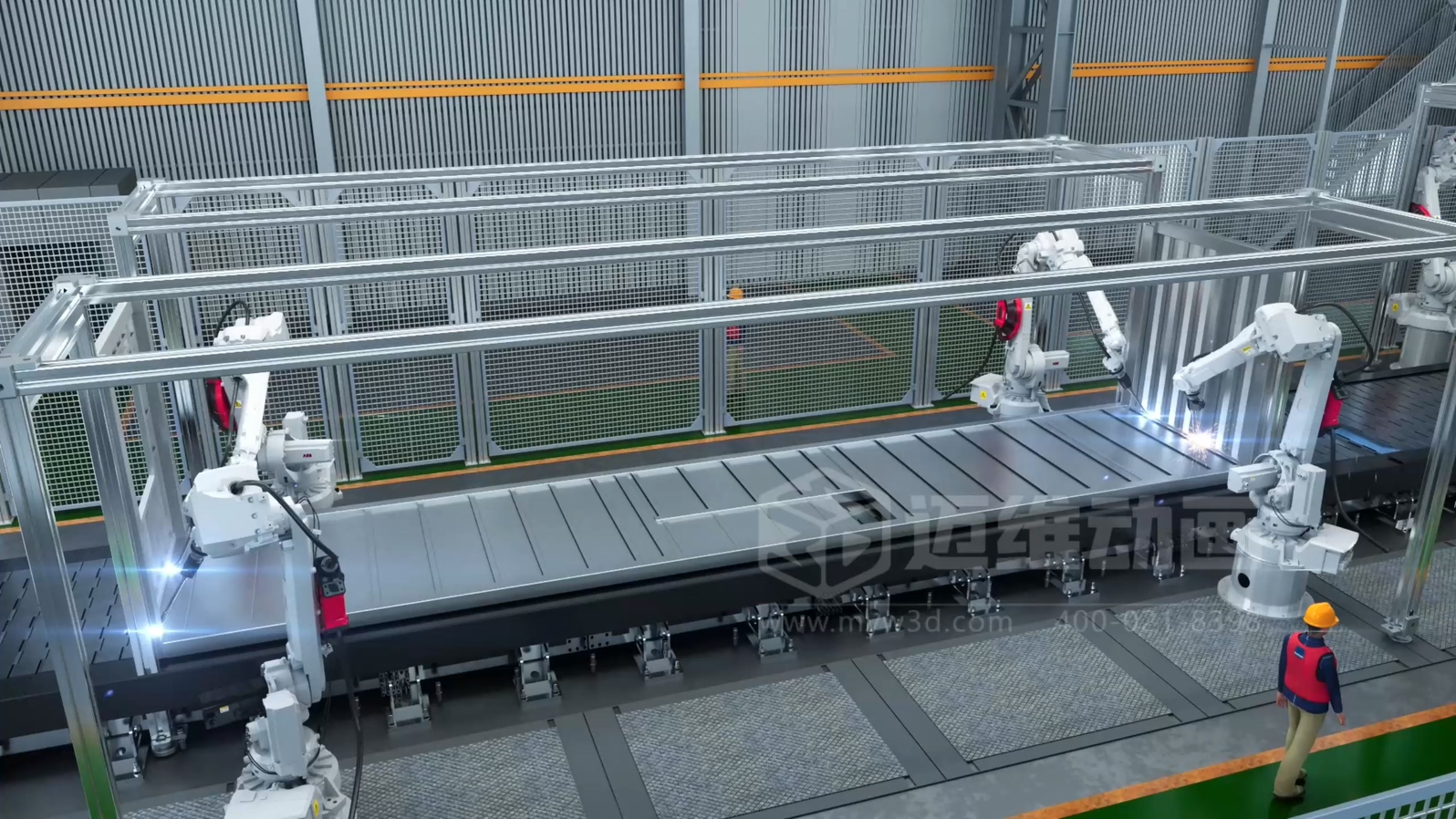 別再空想智慧工廠！工業(yè)自動(dòng)化三維動(dòng)畫帶您看透每一個(gè)運(yùn)轉(zhuǎn)細(xì)節(jié)(圖4)