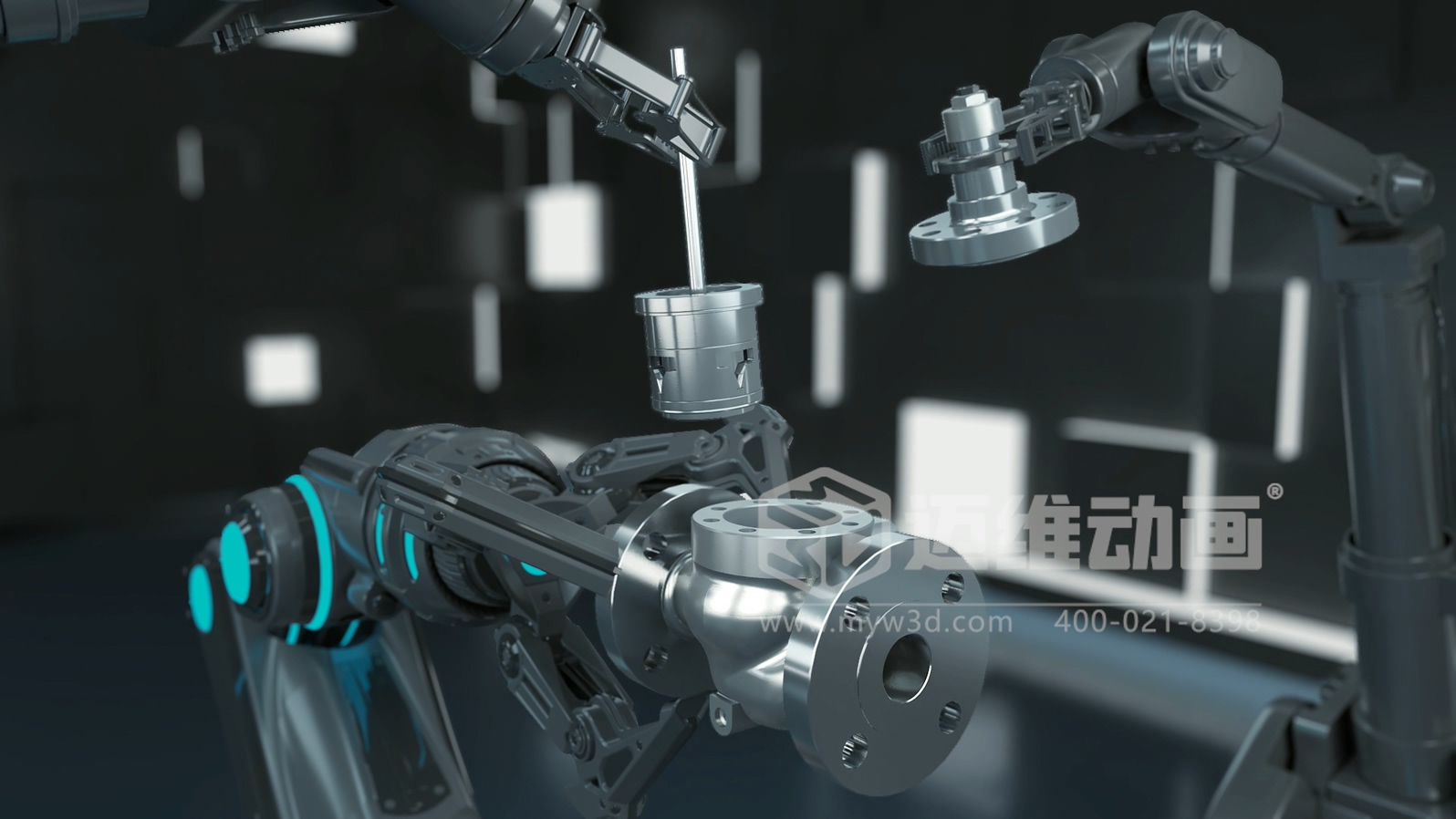 閥門工作原理太復(fù)雜？三維動(dòng)畫動(dòng)態(tài)演示讓客戶一看就懂！(圖3)