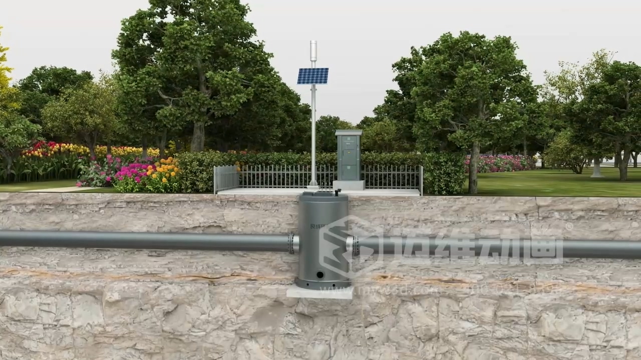 環(huán)保項(xiàng)目競(jìng)標(biāo)突圍關(guān)鍵：三維動(dòng)畫(huà)直觀解析一體化智能截污井 “截污、分流、監(jiān)測(cè)” 全流程原理(圖1)