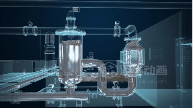 藏在鋼鐵殼里的工業(yè)美學(xué)：三維動畫解鎖粉體\流體輸送機械的動態(tài)魅力(圖13)