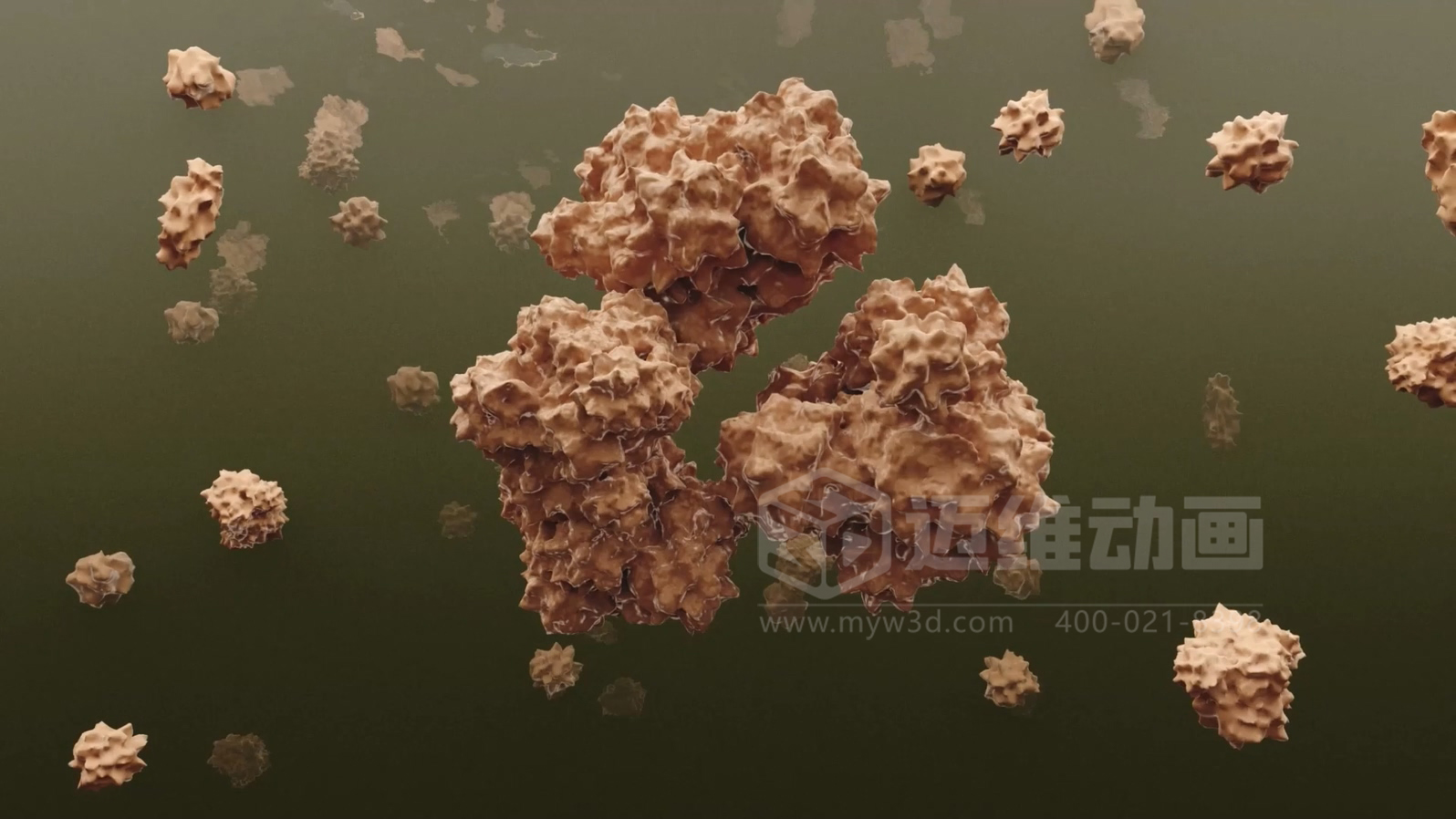 難降解有機物處理三維動畫(圖3)