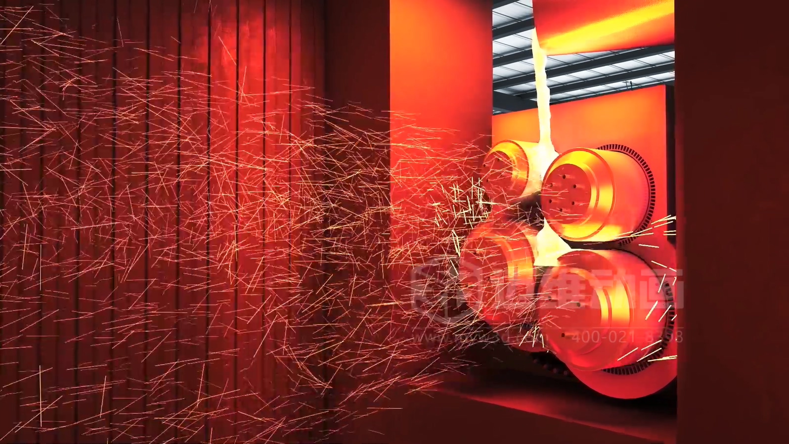 生活垃圾焚燒飛灰 “水洗 + 熔融” 資源化處理技術(shù)三維動畫(圖10)